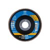 Pferd 4-1/2" x 7/8" A.H. POLIFAN® Flap Disc - Z PSF STEELOX, Zirconia, 80 Grit, Conical 62054